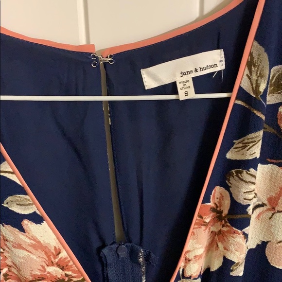 Floral V-Neck  Romper Pants - Picture 4 of 6